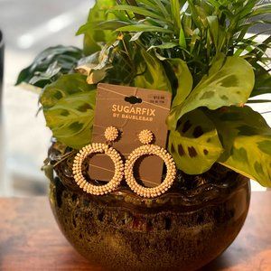 NEW SUGARFIX by BaubleBar Beaded Earrings - White